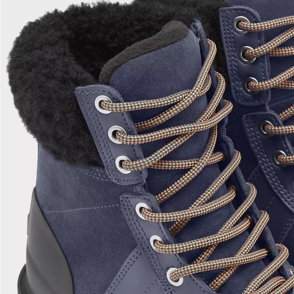 Hunter Commando Insulated Shearling Lined Suede L… - image 6